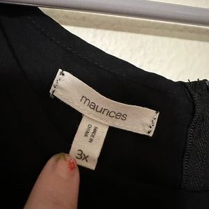 Black Maurices 3XL Top